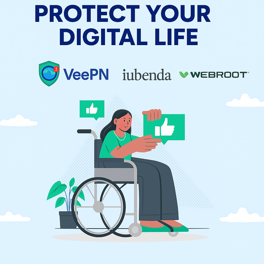 Protect Your Digital Life with VeePN, iubenda, and Webroot